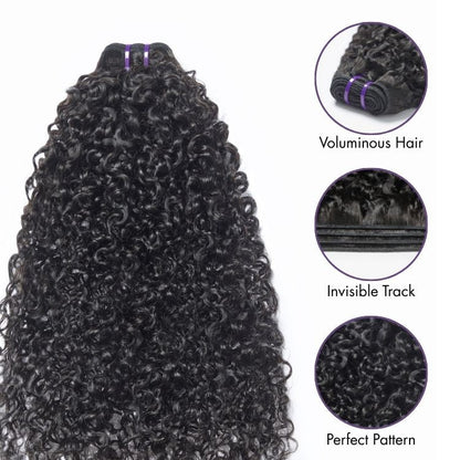 Messy Burmese Curly Bundles 100% Premium Remy Human Hair Bundles 1pc / 3pcs
