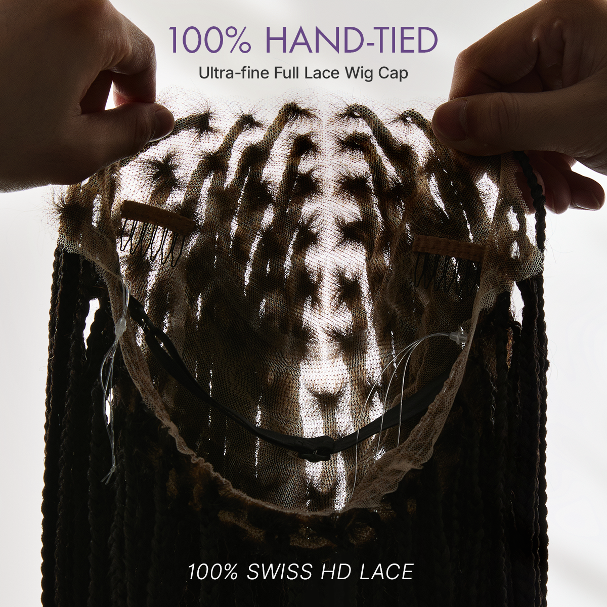 [New Arrival] 🔥Real Scalp Knotless Braided Wig – Lightweight Fit