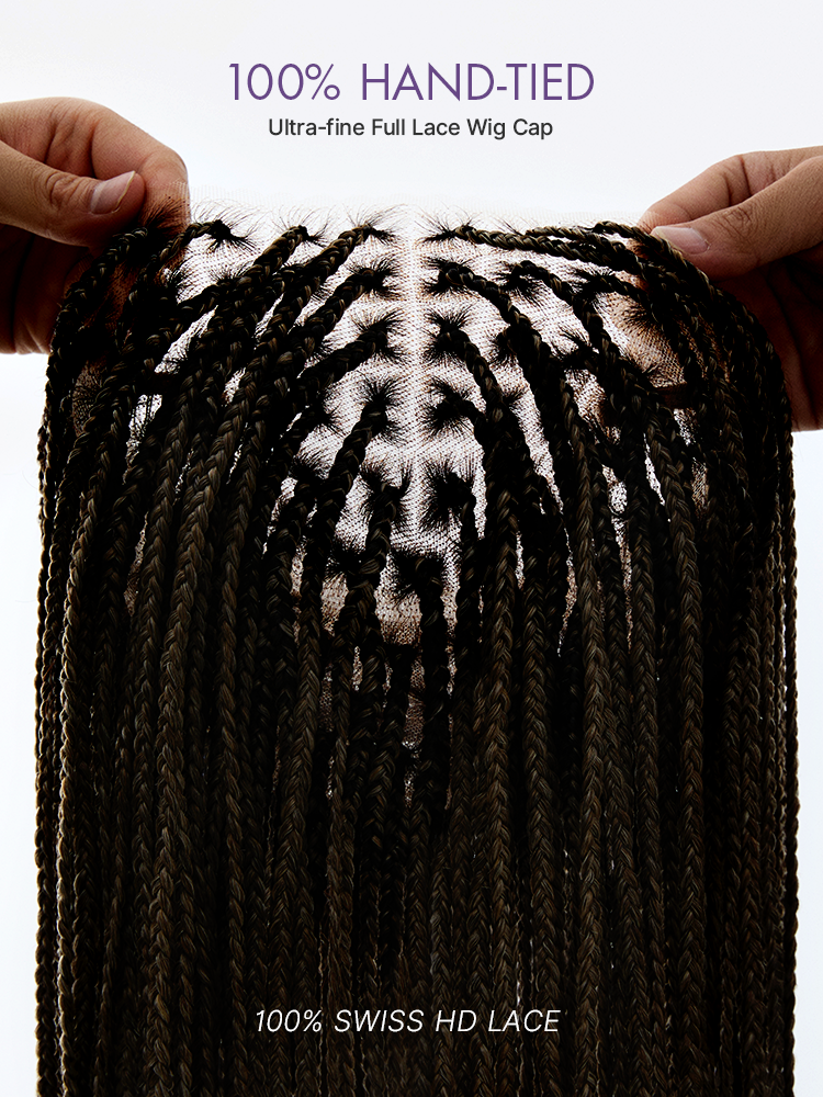 [New Arrival] Salon Braids HD Lace Knotless Wig ✨