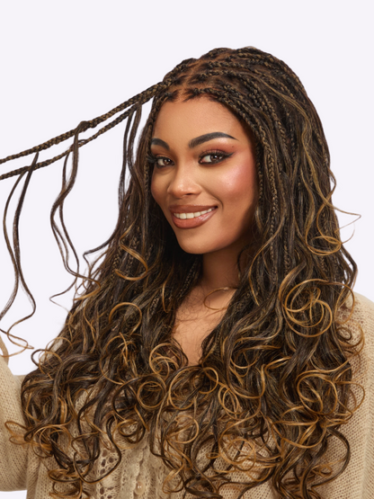 [New Arrival] Salon Braids HD Lace Knotless Wig ✨