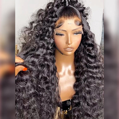 Loose Deep Wave Wig 13x4 Lace Front Wigs Glueless Brazilian Virgin Human Hair Wig