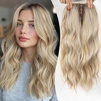 ✨2026 New Lightweight & Breathable Wavy Hair Topper